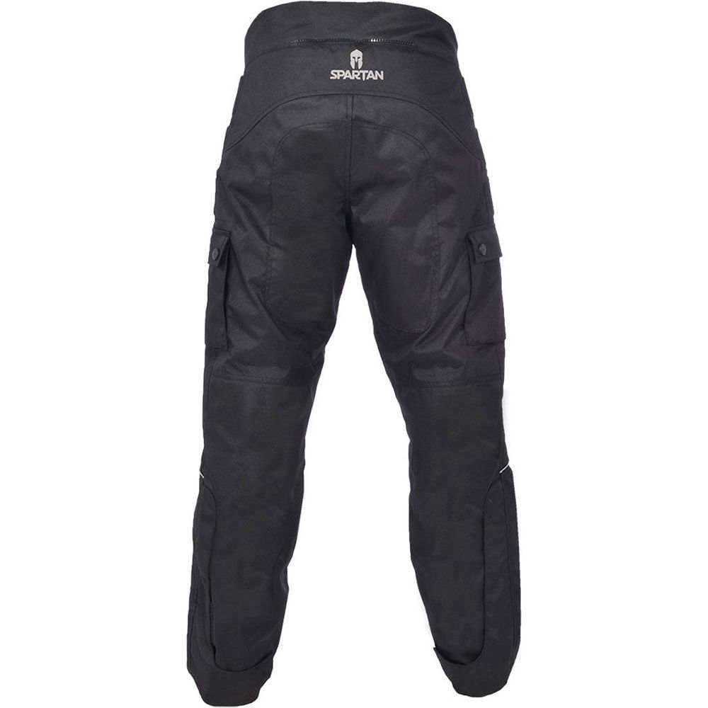 Spartan Textile Trouser Black (Image 3) - ThrottleChimp