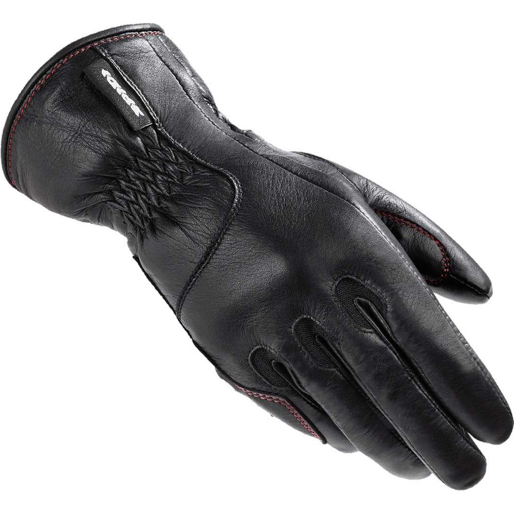 Spidi Metropole H2Out CE Ladies Leather Gloves Black - ThrottleChimp