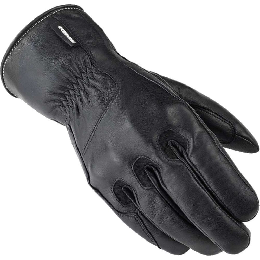 Spidi Metropole H2Out CE Leather Gloves Black - ThrottleChimp