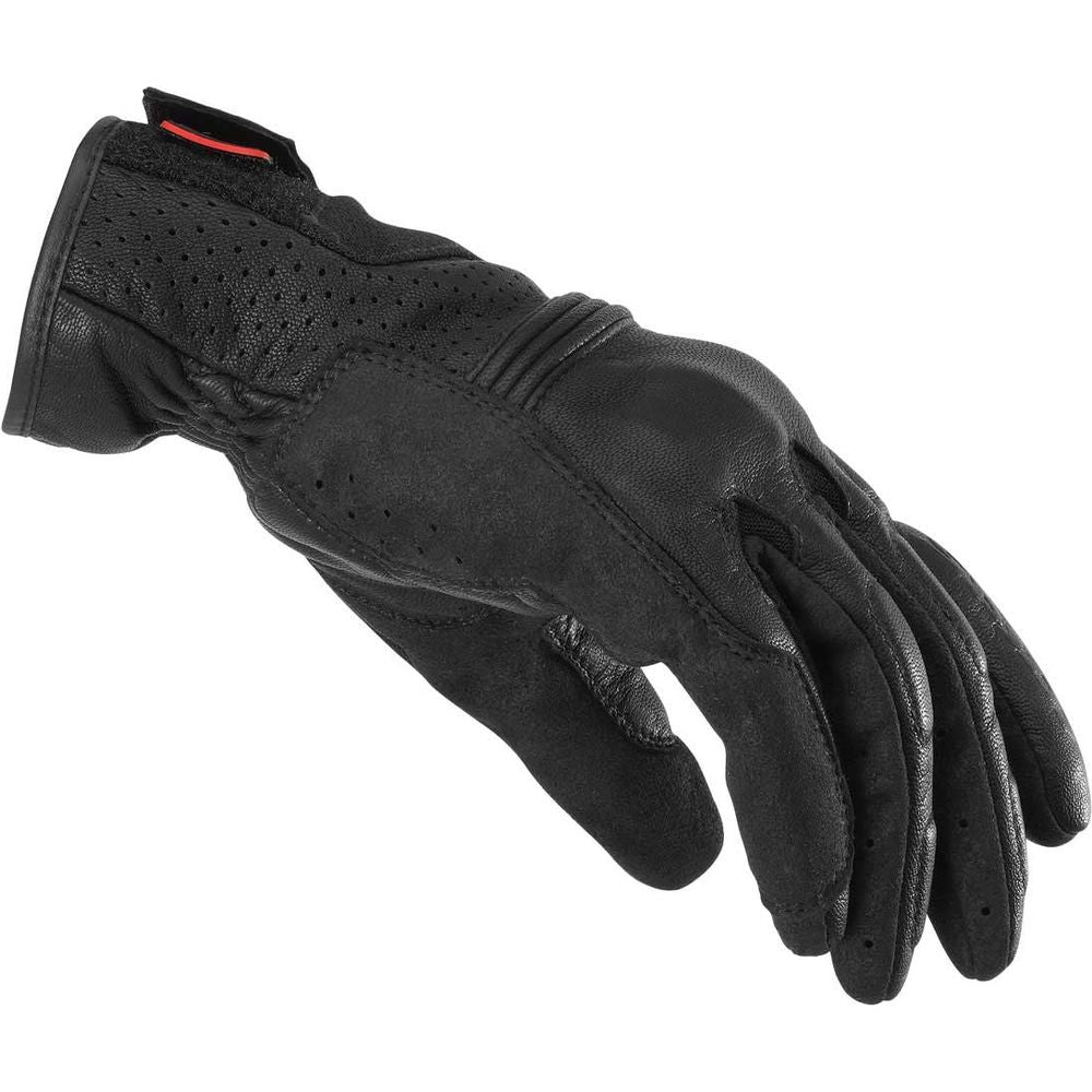 Spidi Urban Leather Gloves Black (Image 2) - ThrottleChimp