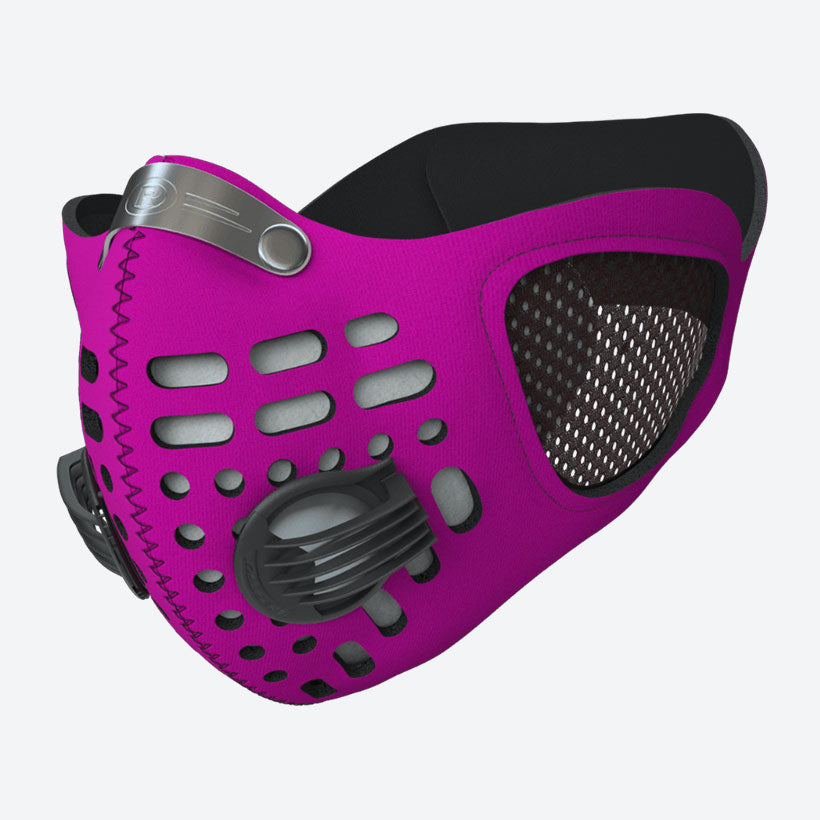 Respro Sportsta Face Mask For Pollen Pink (Image 2) - ThrottleChimp