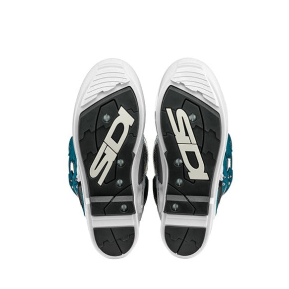 Sidi Crossfire 3 SRS CE Boots White / Petrol (Image 5) - ThrottleChimp