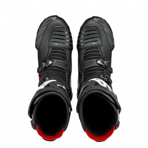 Sidi Mag 1 CE Boots Black / Red FREE 1 YEAR Returns, FREE UK Delivery | ThrottleChimp