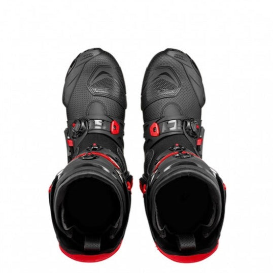 Sidi Rex Air CE Boots Black / Red FREE 1 YEAR Returns, FREE UK Delivery | ThrottleChimp