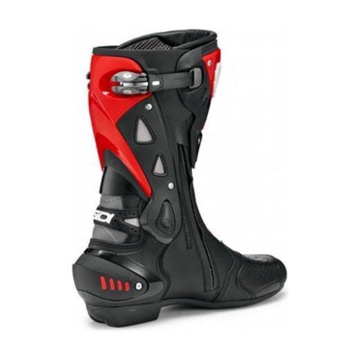 Sidi ST CE Boots Black / Red FREE 1 YEAR Returns, FREE UK Delivery | ThrottleChimp