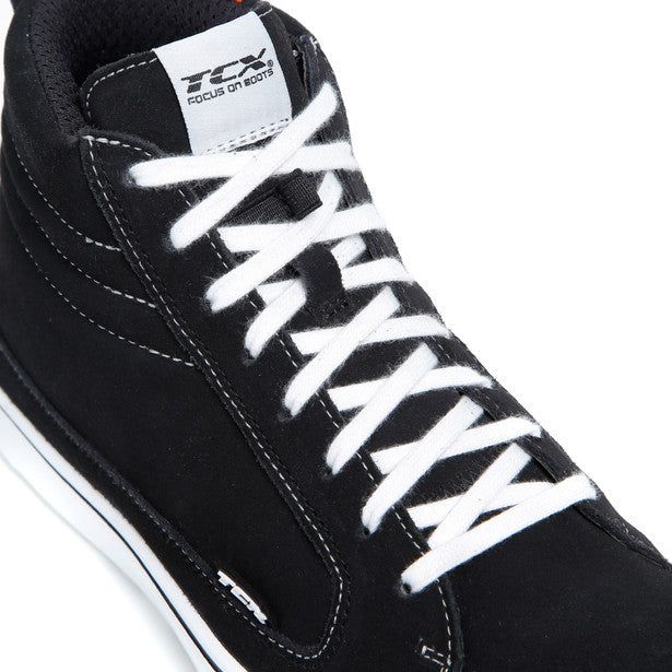 TCX Street 3 Waterproof Boots Black / White (Image 7) - ThrottleChimp