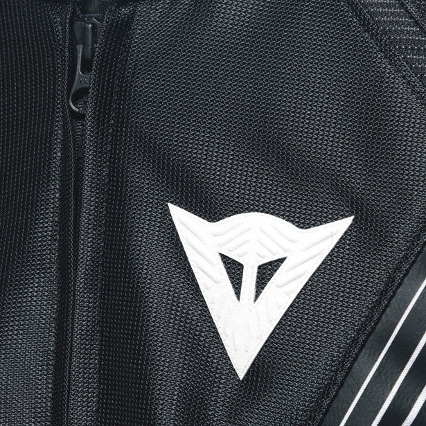 Dainese Super Rider 2 Absoluteshell Mesh Textile Jacket Black / Black / White (Image 8) - ThrottleChimp