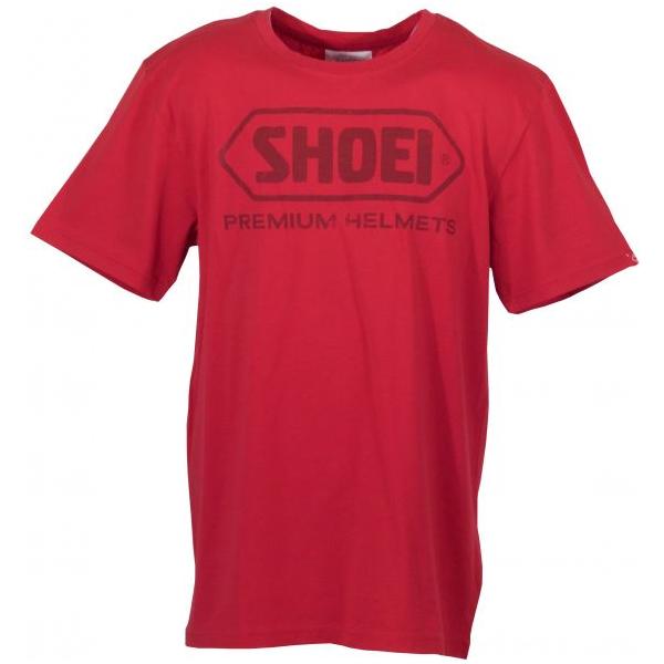 Shoei Vintage 2 T-Shirt Red - ThrottleChimp