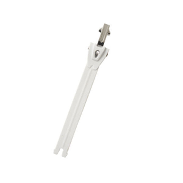 TCX Toothed Band & Puller White / Silver - 17cm - ThrottleChimp