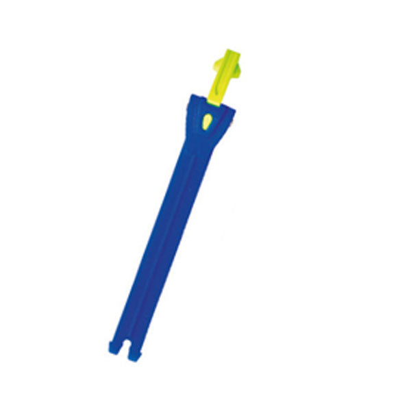 TCX Toothed Band & Puller Royal Blue / Fluo Yellow - 17cm - ThrottleChimp