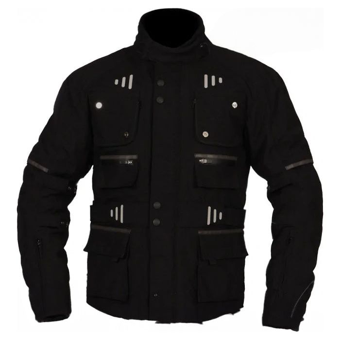 Weise Outlast Baltimore Textile Jacket Black - ThrottleChimp