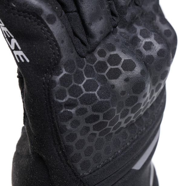 Dainese Tempest 2 D-Dry Short Thermal Textile Gloves Black (Image 8) - ThrottleChimp