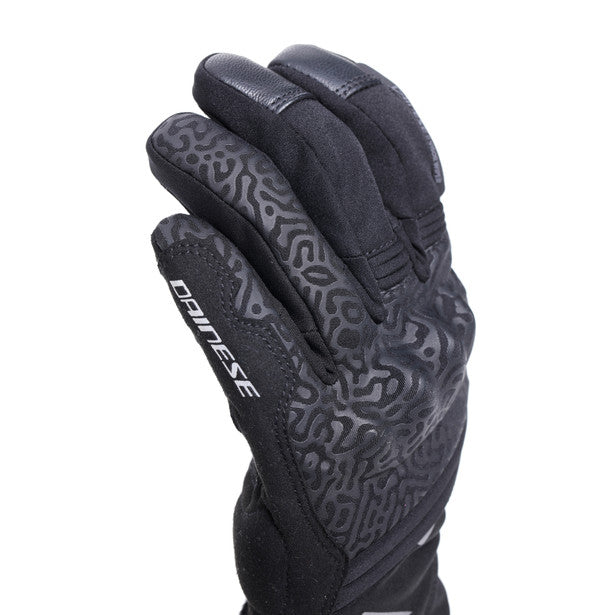 Dainese Tempest 2 D-Dry Ladies Touring Thermal Textile Gloves Black (Image 6) - ThrottleChimp