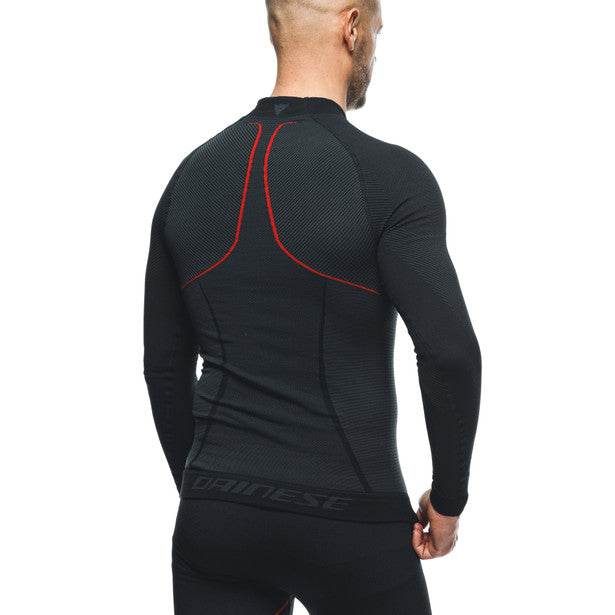 Dainese Thermo Long Sleeves Base Layer Top Black (Image 7) - ThrottleChimp