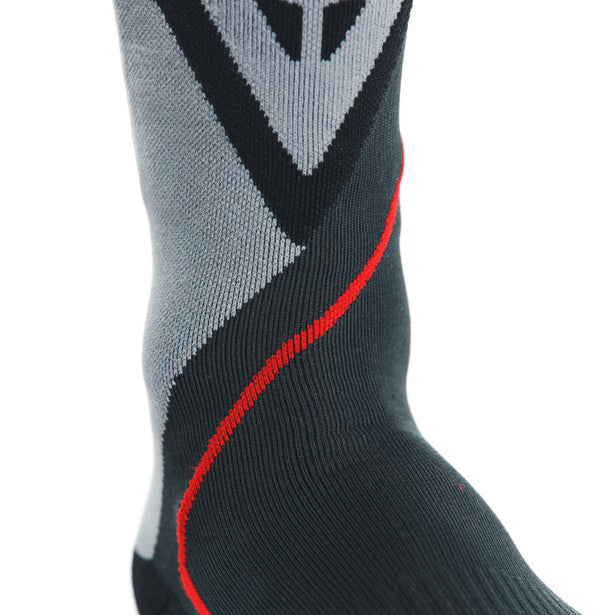 Dainese Thermo Mid Socks Grey / Black (Image 7) - ThrottleChimp