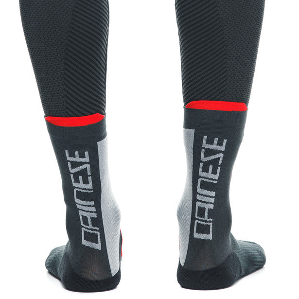 Dainese Thermo Mid Socks Grey / Black (Image 4) - ThrottleChimp