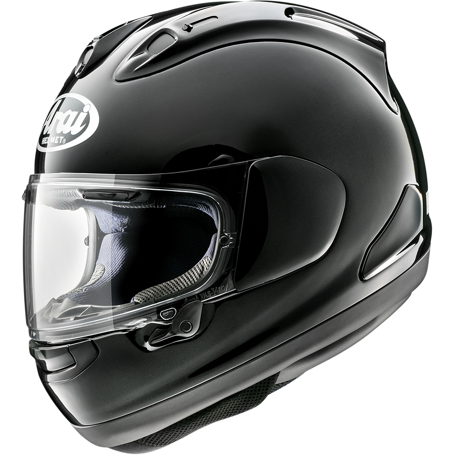 Arai RX-7V Evo Solid Full Face Helmet Diamond Black - ThrottleChimp