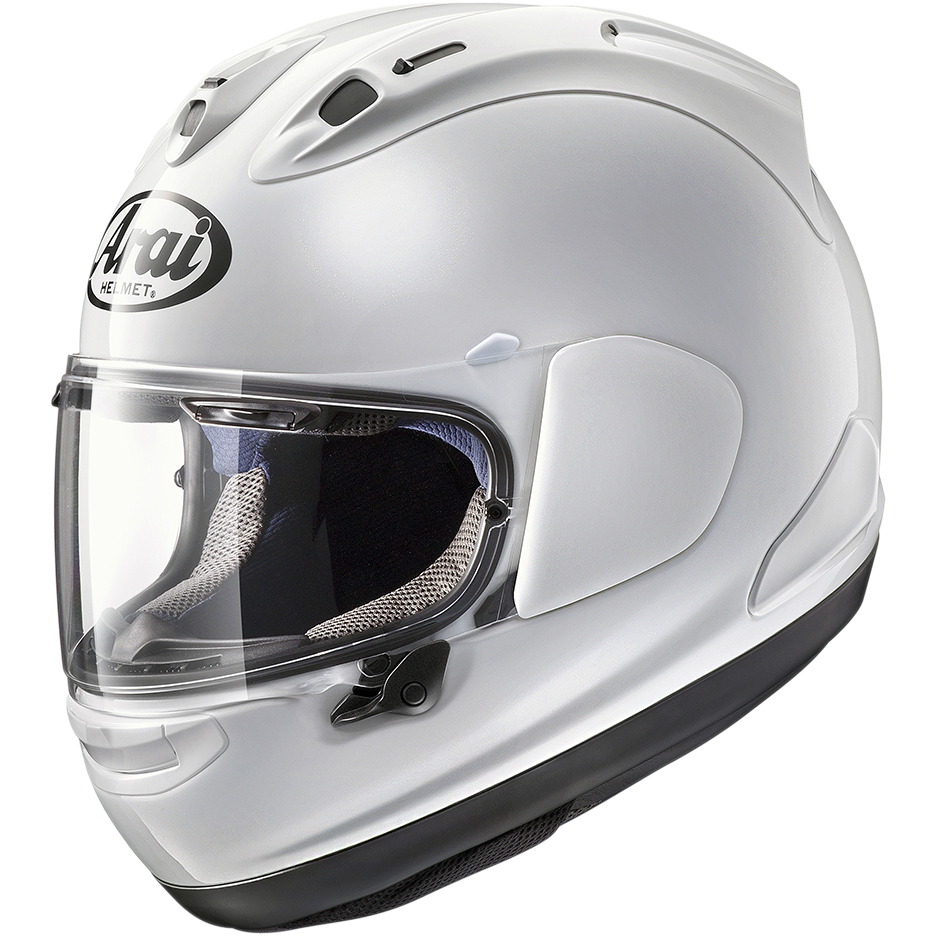 Arai RX-7V Evo Solid Full Face Helmet Diamond White - ThrottleChimp