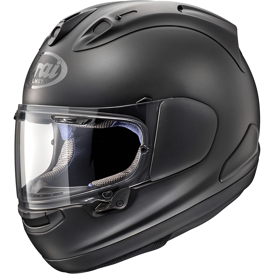 Arai RX-7V Evo Solid Full Face Helmet Frost Black - ThrottleChimp