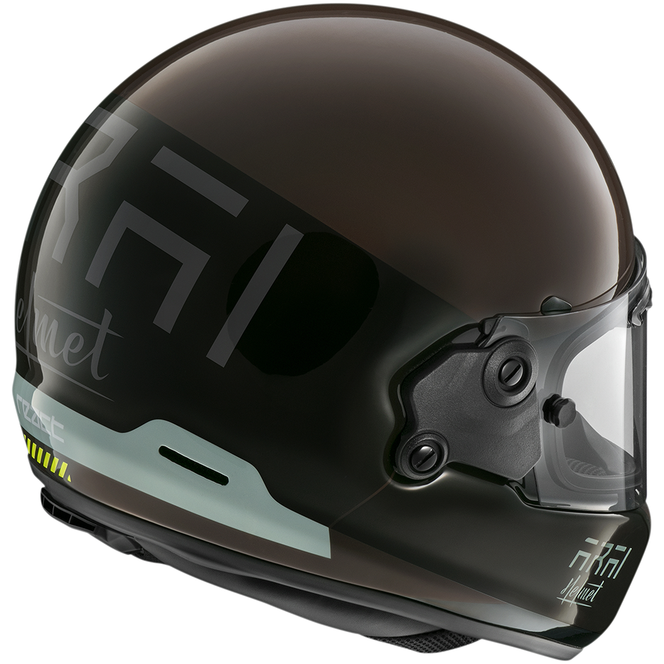 Arai Concept XE React Full Face Helmet Brown (Image 2) - ThrottleChimp