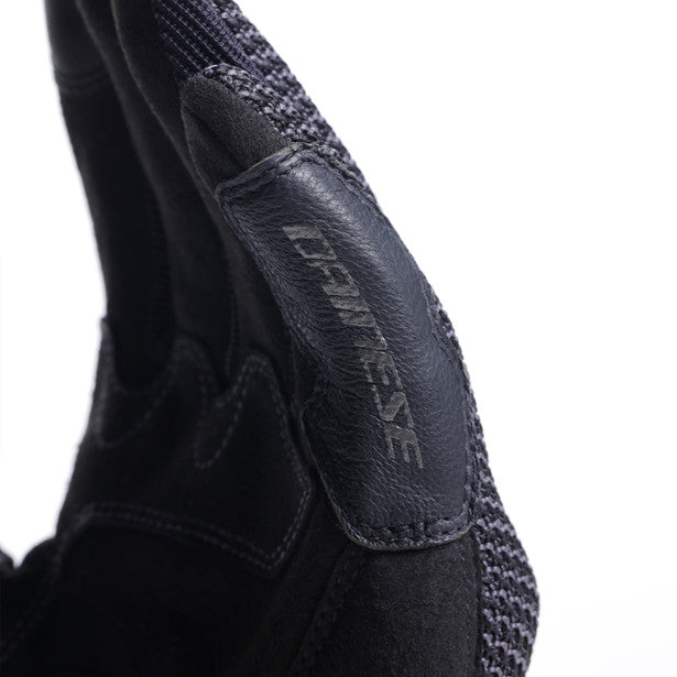 Dainese Torino Mesh Textile Gloves Black / Anthracite (Image 7) - ThrottleChimp