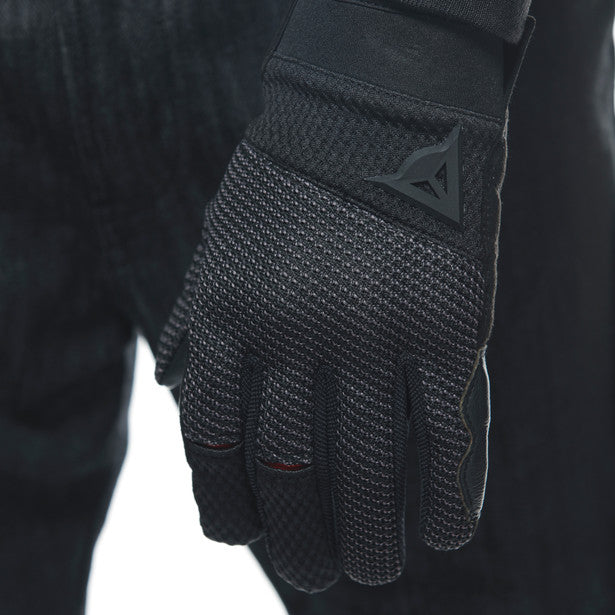 Dainese Torino Mesh Textile Gloves Black / Anthracite (Image 19) - ThrottleChimp