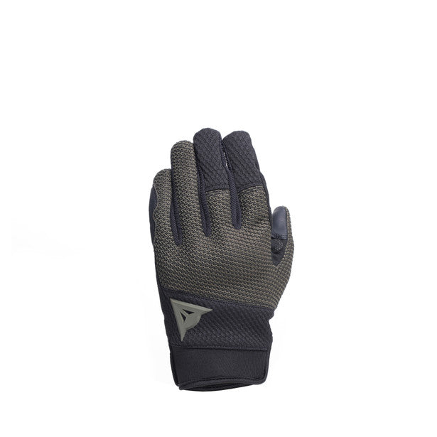 Dainese Torino Mesh Textile Gloves Grape Leaf Green / Black (Image 2) - ThrottleChimp