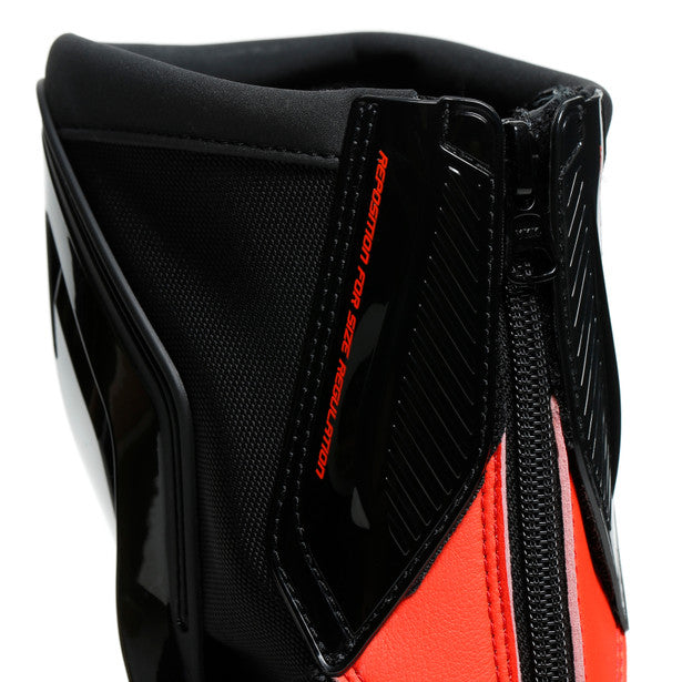 Dainese Torque 3 Out Boots Black / Fluo Red (Image 7) - ThrottleChimp