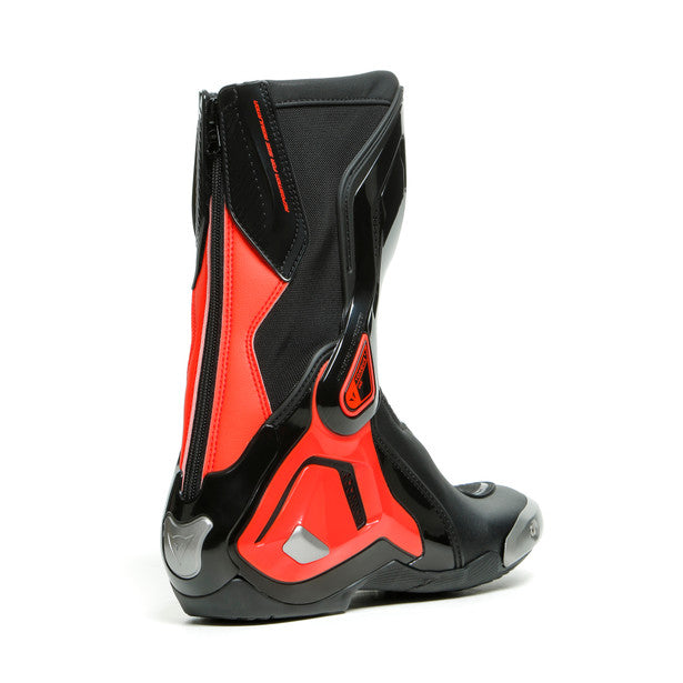 Dainese Torque 3 Out Boots Black / Fluo Red (Image 3) - ThrottleChimp