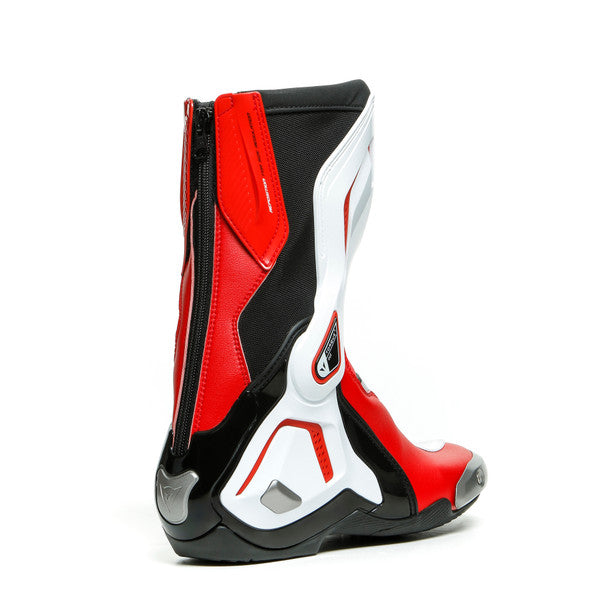 Dainese Torque 3 Out Boots Black / White / Lava Red (Image 2) - ThrottleChimp