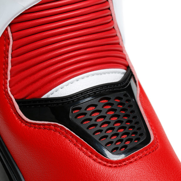 Dainese Torque 3 Out Boots Black / White / Lava Red (Image 5) - ThrottleChimp