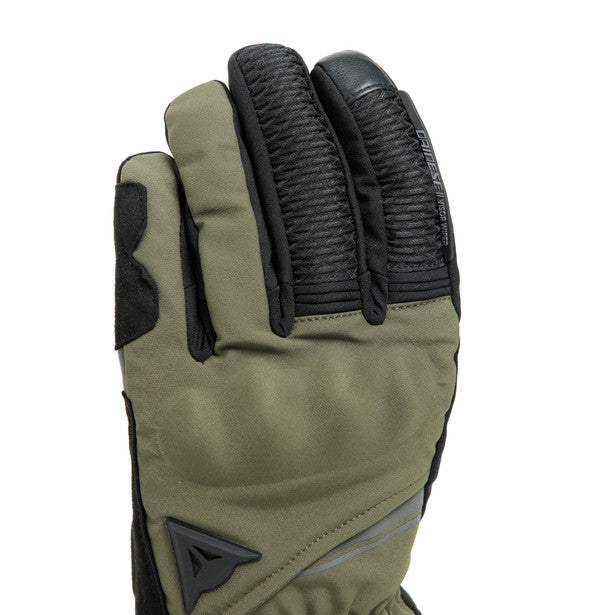 Dainese Trento D-Dry Gloves Black / Grape Leaf (Image 9) - ThrottleChimp