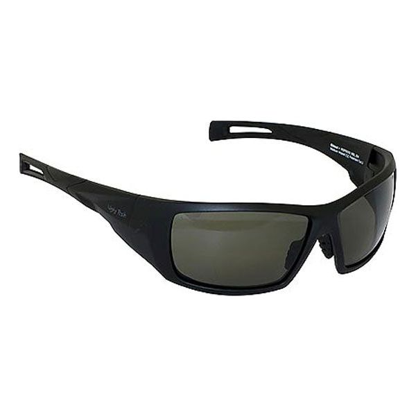 Ugly Fish RSP6002 Chisel Polarised Sunglasses Matt Black / Smoke - ThrottleChimp