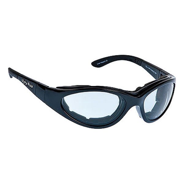 Ugly Fish RPH04282 Slim Photochromic Sunglasses Matt Black / Clear - ThrottleChimp