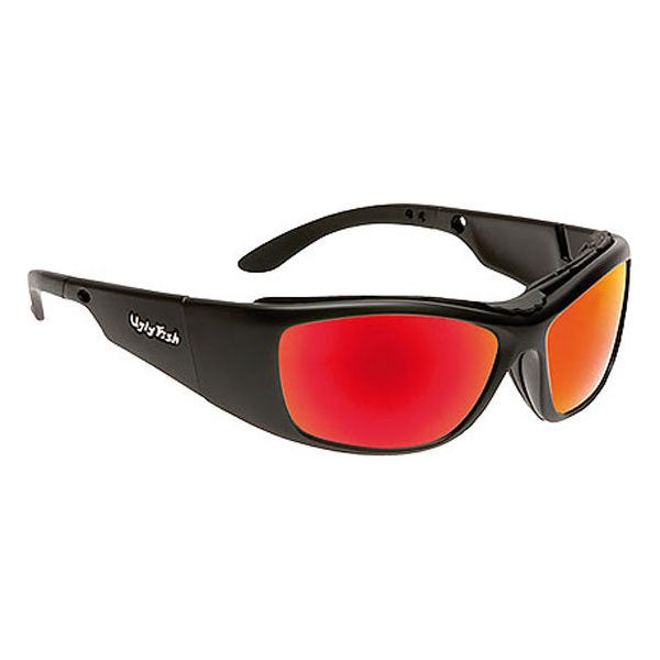 Ugly Fish RS6606X Warhead Multi Functional Sunglasses Matt Black / Red Revo - ThrottleChimp