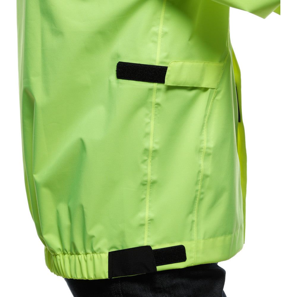 Dainese Ultralight Rain Over Jacket Fluo Yellow FREE 1 YEAR Returns, FREE UK Delivery | ThrottleChimp