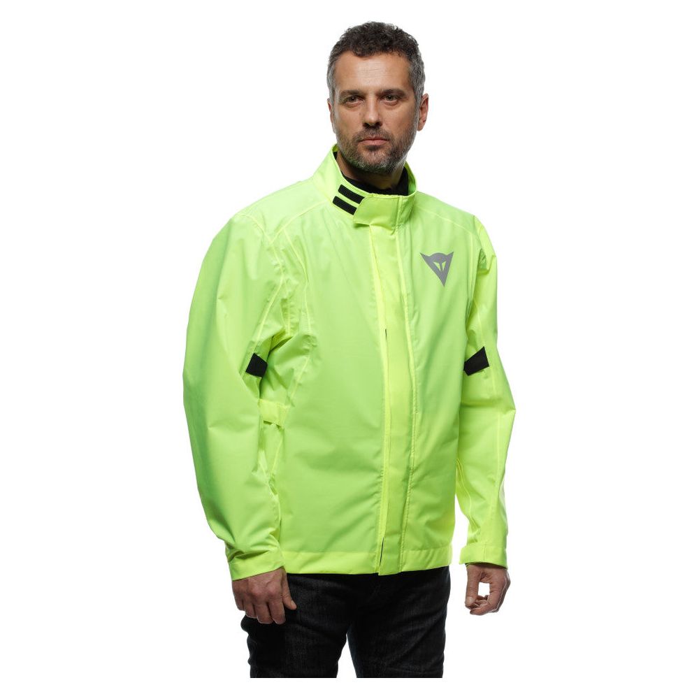 Dainese Ultralight Rain Over Jacket Fluo Yellow FREE 1 YEAR Returns, FREE UK Delivery | ThrottleChimp