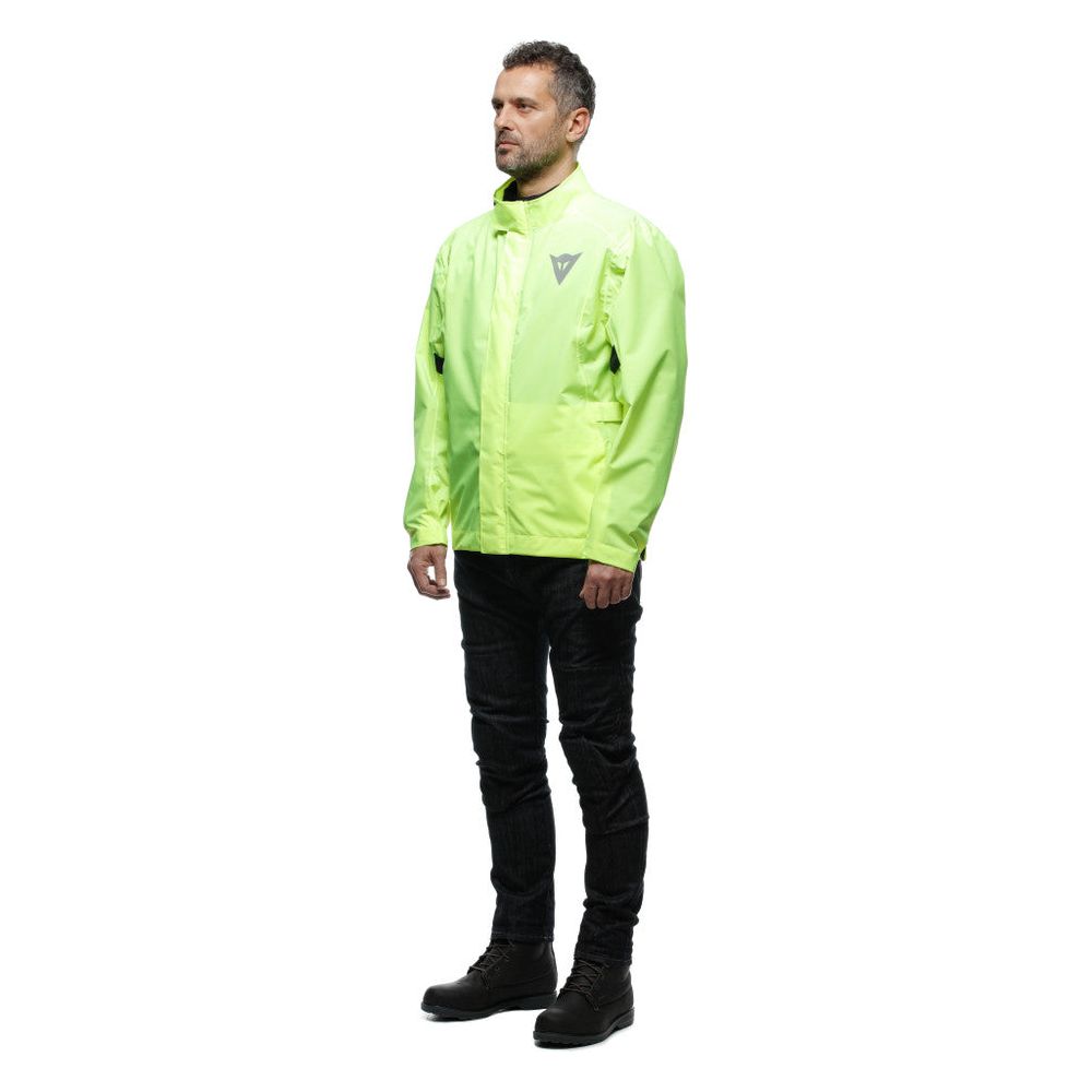 Dainese Ultralight Rain Over Jacket Fluo Yellow FREE 1 YEAR Returns, FREE UK Delivery | ThrottleChimp