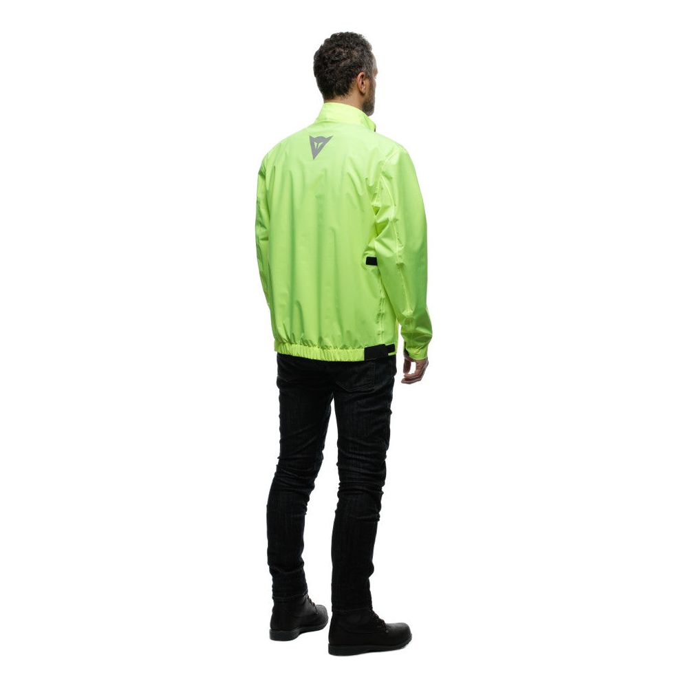 Dainese Ultralight Rain Over Jacket Fluo Yellow FREE 1 YEAR Returns, FREE UK Delivery | ThrottleChimp