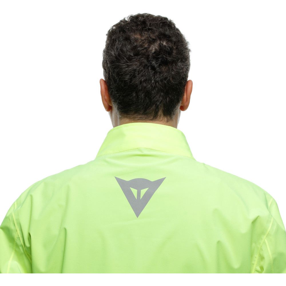 Dainese Ultralight Rain Over Jacket Fluo Yellow FREE 1 YEAR Returns, FREE UK Delivery | ThrottleChimp