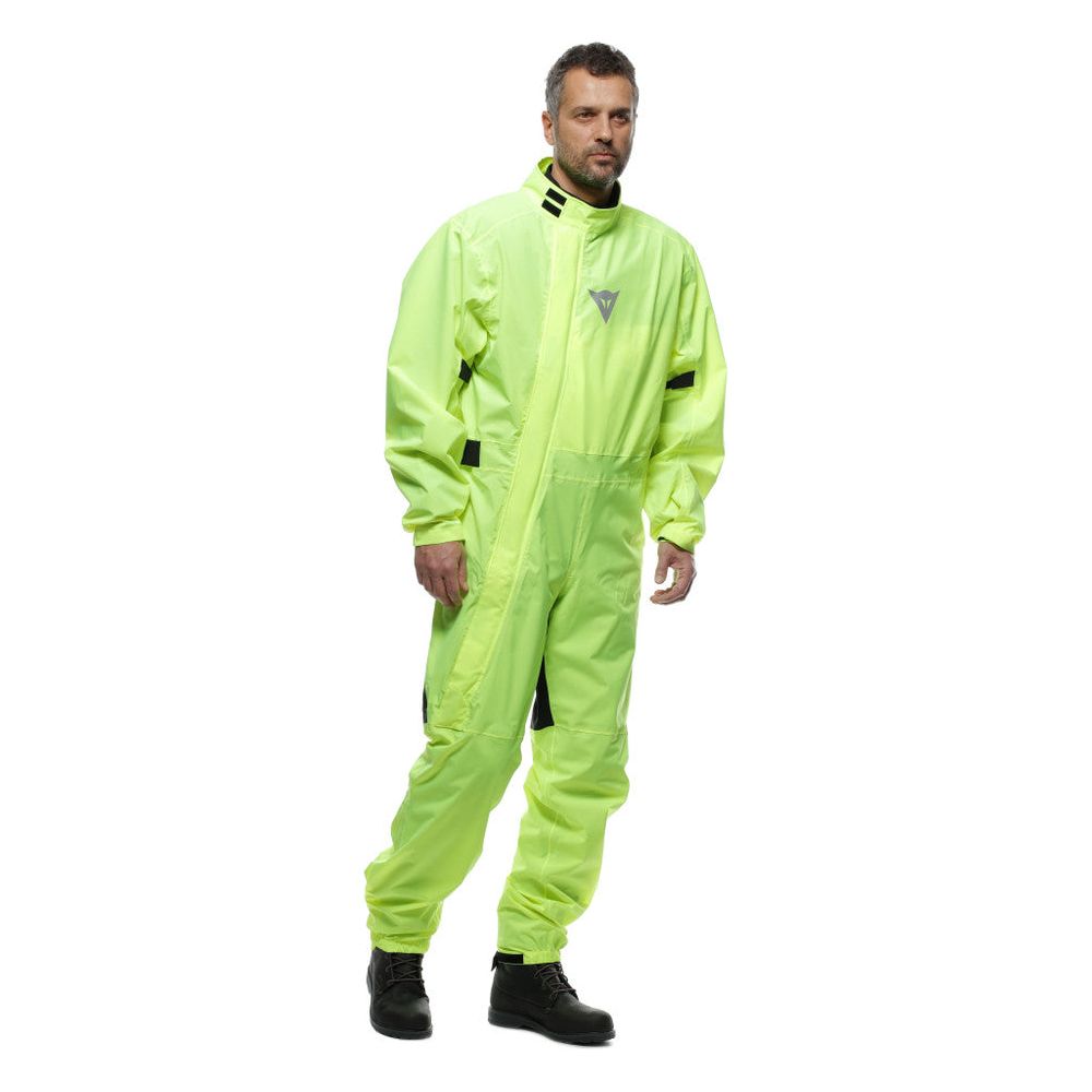 Dainese Ultralight One Piece Rain Oversuit Fluo Yellow FREE 1 YEAR Returns, FREE UK Delivery | ThrottleChimp