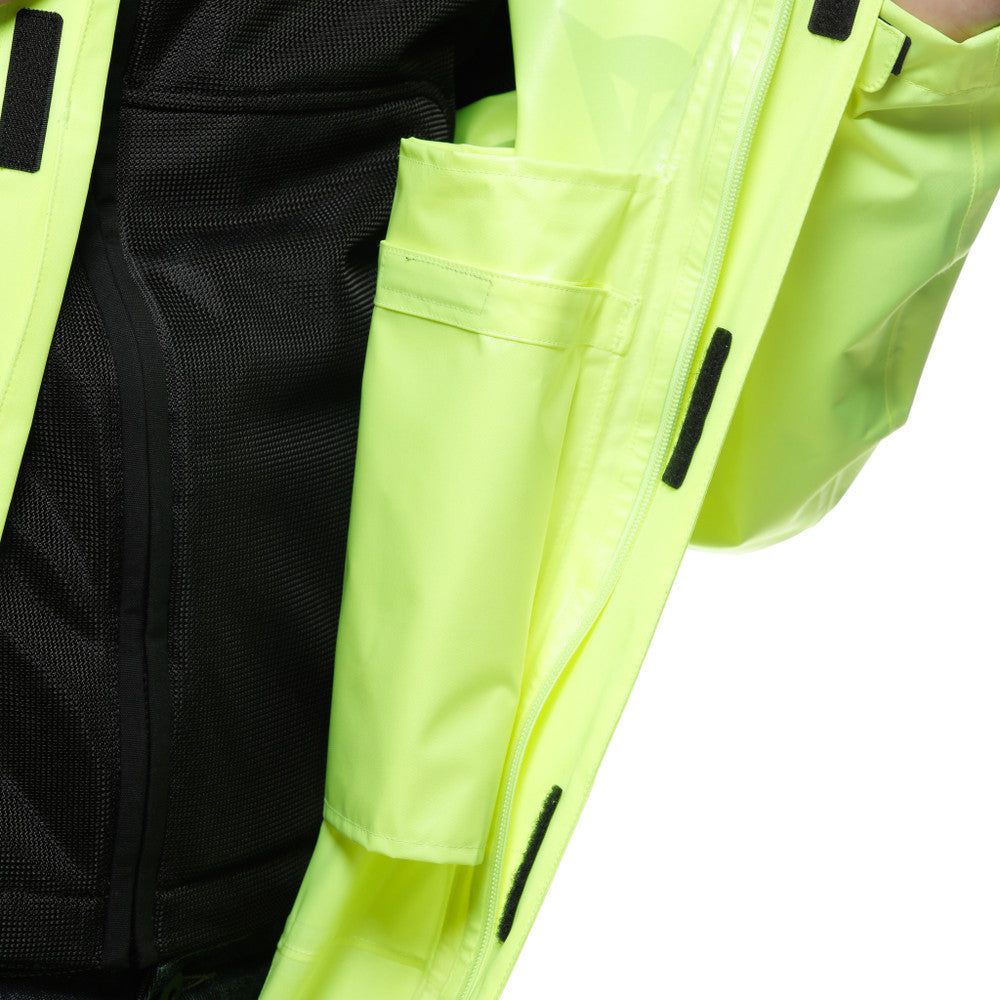 Dainese Ultralight One Piece Rain Oversuit Fluo Yellow FREE 1 YEAR Returns, FREE UK Delivery | ThrottleChimp