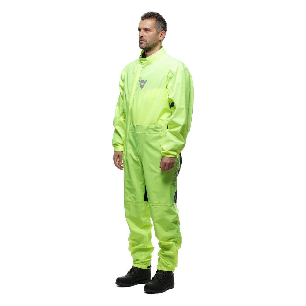 Dainese Ultralight One Piece Rain Oversuit Fluo Yellow FREE 1 YEAR Returns, FREE UK Delivery | ThrottleChimp