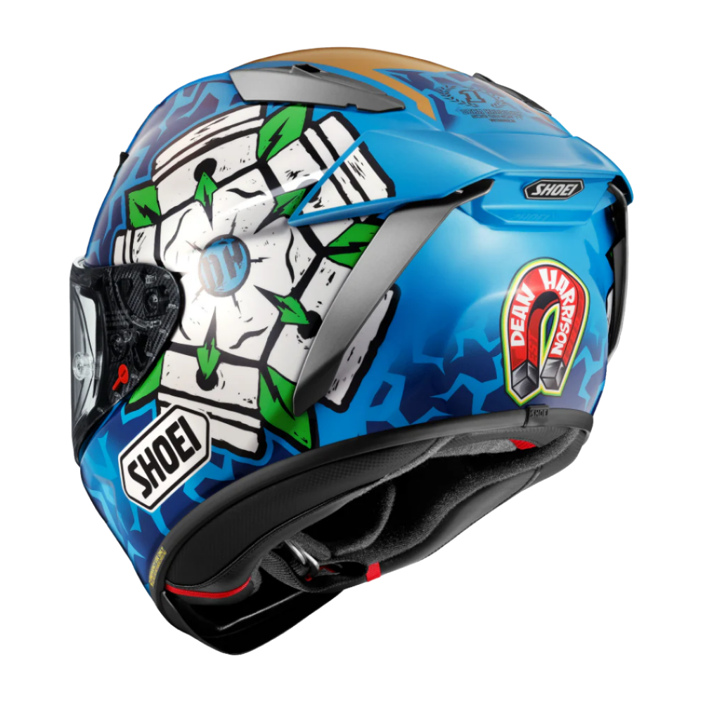 Shoei X-SPR Pro Harrison TC2 Full Face Helmet Blue