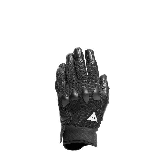Dainese Unruly Ergo-Tek Ladies Textile Gloves Black (Image 2) - ThrottleChimp
