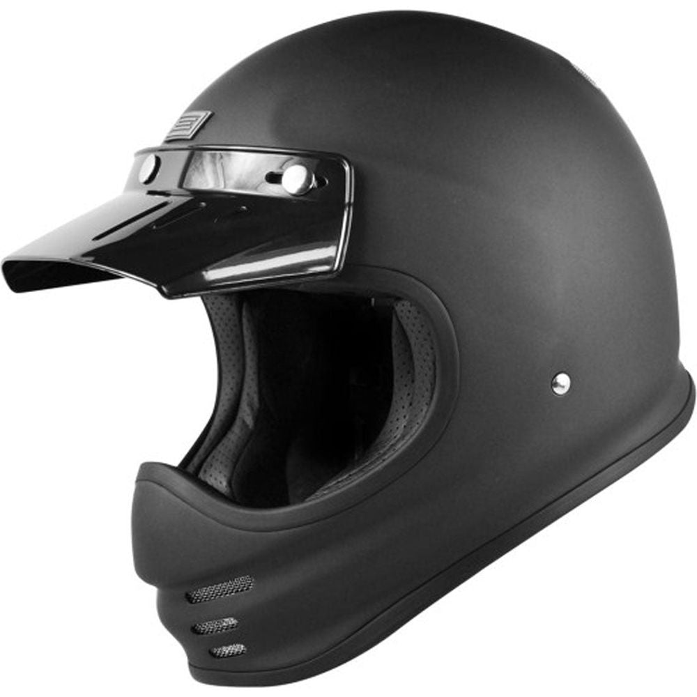 Origine Virgo ECE 22.05 Full Face Helmet Plain Matt Black - ThrottleChimp