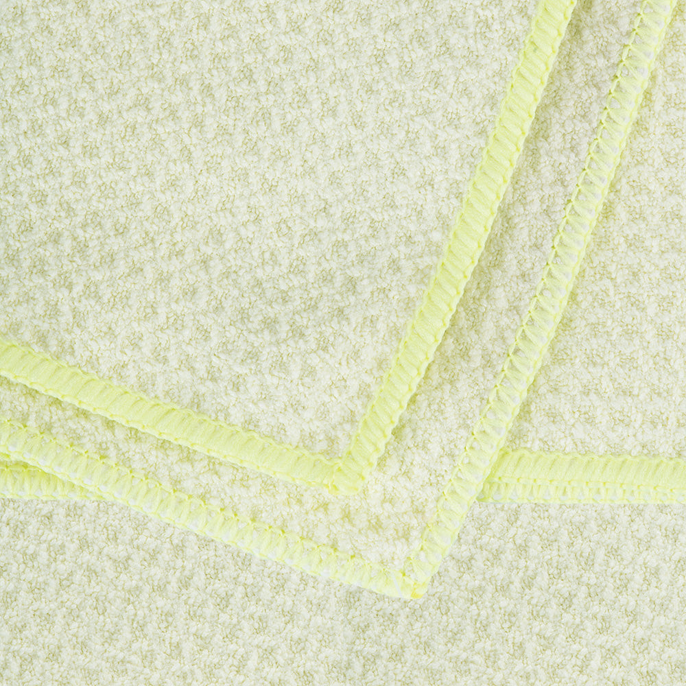 Oxford Waffle Drying Towel Yellow - 80 x 40cm (Image 3) - ThrottleChimp