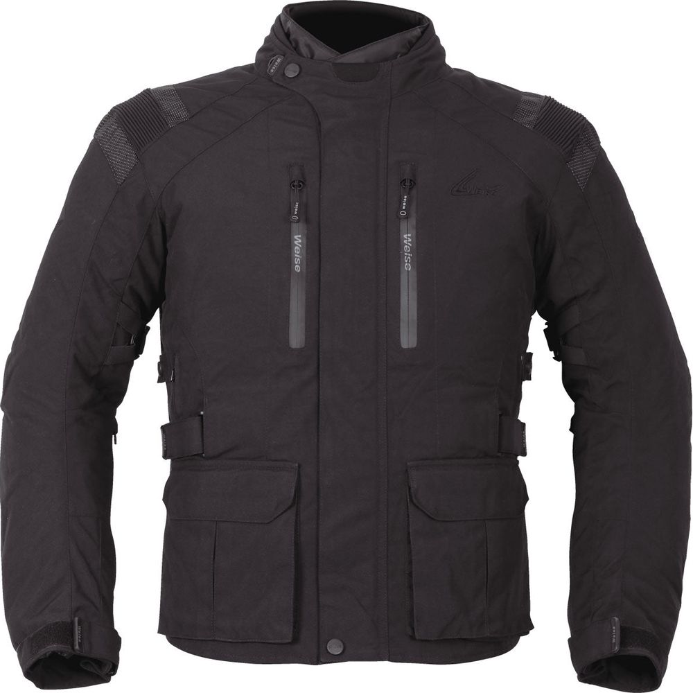 Weise Atlas Textile Jacket Black - ThrottleChimp