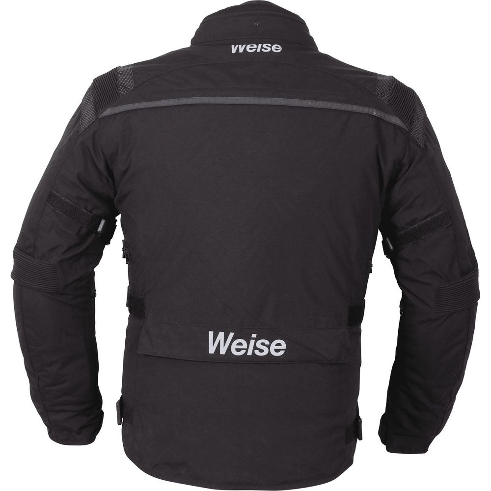 Weise Atlas Textile Jacket Black FREE 1 YEAR Returns, FREE UK Delivery | ThrottleChimp