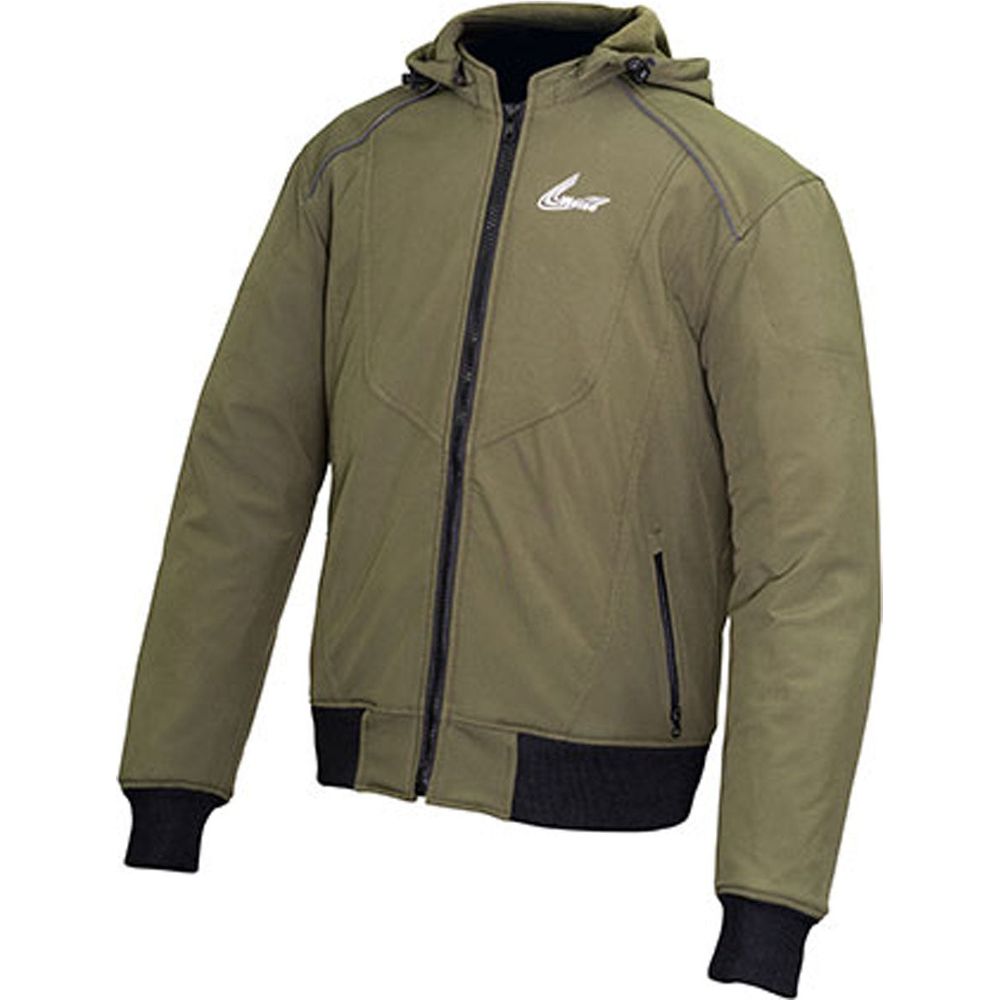 Weise Axel Textile Jacket Green (Image 3) - ThrottleChimp